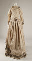 Morning dress, cotton, American