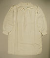 Shirt, linen, American or European
