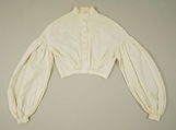 Bodice, cotton, American or European