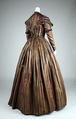Dress, silk, probably French