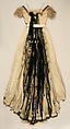 Evening dress, jet, American