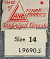 Uniform, cotton, American or European