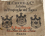 Suit, H. Creed &amp; Co. (French, founded 1850), wool, French