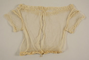 Bodice, cotton, American or European