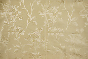 Wedding dress, silk, American or European