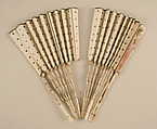 Fan, paper, probably French