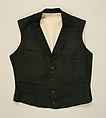 Wedding suit, (a) Byram & Son (American), (a, c) wool
(b) silk, cotton, American