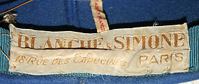Hat, wool, French