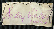 Bonnet, Sally Victor (American, 1905–1977), wool, American