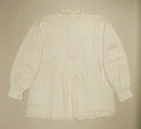 Shirt, linen, American