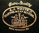 Top hat, silk, leather, British