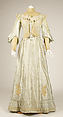 Dress, silk, American