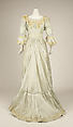 Dress, silk, American