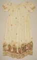 Dress, piña cloth, probably Spanish