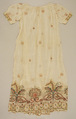 Dress, piña cloth, probably Spanish