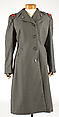 Uniform, (a-c, e-r) suit, Mollie Parnis (American, 1902–1992), wool, American