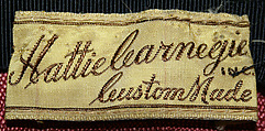 Hat, Hattie Carnegie, Inc. (American, 1918–1965), straw, American
