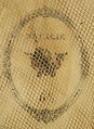 Hat, straw, probably American