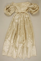 Dress, silk, cotton, American or European