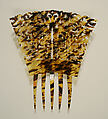 Comb, plastic (cellulose nitrate), Spanish
