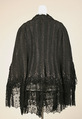 Cape, Maison Pingat (French), silk, jet, French