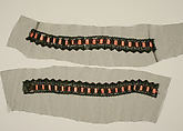 Corset, satin, steel, linen, American