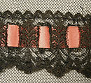 Corset, satin, steel, linen, American