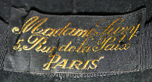 Hat, Madame Suzy (French), wool, French