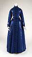 Dressing gown, wool, American