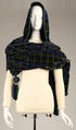 Hood, silk, American