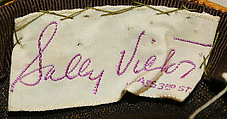 Hat, Sally Victor (American, 1905–1977), feathers, American