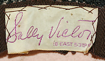 Hat, Sally Victor (American, 1905–1977), [no medium available], American