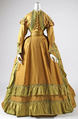 Afternoon dress, silk, French