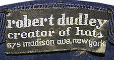Hat, wool, American