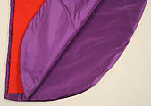 Hood, silk, British
