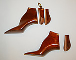 Shoe trees, Pierre Yantorny  Italian, wood, French