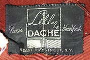 Ensemble, (a, b) Valentina (American, born Kyiv 1899–1989), wool, American
