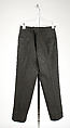 Trousers, wool, American