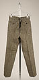 Trousers, wool, American