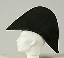 Bicorne, hide, probably French
