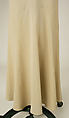 Wedding ensemble, Mainbocher (French and American, founded 1930), silk, leather, straw, coq feathers, French