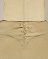 Wedding ensemble, Mainbocher (French and American, founded 1930), silk, leather, straw, coq feathers, French