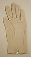 Wedding ensemble, Mainbocher (French and American, founded 1930), silk, leather, straw, coq feathers, French