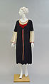 Dress, Paul Poiret (French, Paris 1879–1944 Paris), wool, silk, French