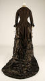 Wedding dress, silk, French
