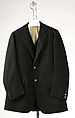 Ensemble, wool, silk, cotton, American