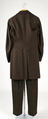 Suit, wool, cotton, American