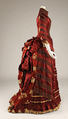 Ensemble, silk, glass beads, French