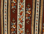 Dressing gown, cotton, American