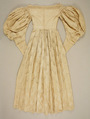 Wedding dress, silk, American